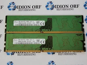 Set of 2 SK HYNIX 4 GB DDR4 DESKTOP RAM PC4-2666 MHz HMA851U6JJR6N-VK SKU 14097 - Picture 1 of 1