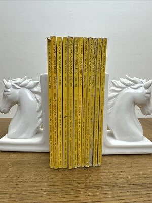 National Geographic Magazine - 1961 Incomplete Year (Lot of 12) Missing February Foto 1 de 4