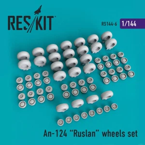 Juego de ruedas Ruslan 1/144 ResKit RS144-0006 Antonov An-124 - Imagen 1 de 1