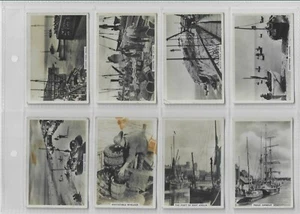 17 1939 Senior Service Coastwise Photographic Cigarette Cards Varying Conditions - Picture 1 of 9