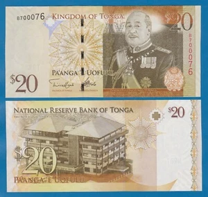 TONGA 20 Pa'anga P 41 Nuevo Firma (2014) Unc - Imagen 1 de 1