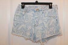Almost Famous Jean Shorts ~ Size 9 ~ Blue Marable