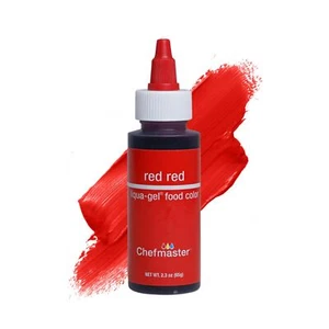 Red Liqua-Gel® Food Coloring for Vibrant Color in Baking & Decorating - Picture 1 of 8