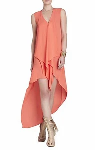 NEW BCBG MAX AZRIA AMBROSIA TARA HIGH-LOW MAXI DRESS WQR68A59/L163A SIZE XXS - Picture 1 of 2