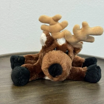Ganz Webkinz Reindeer Plush 9" HM137 Stuffed Animal Toy Brown No Code - Image 1 of 4
