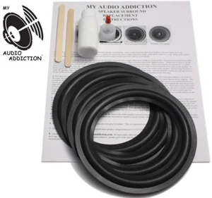 Kit de reparación de altavoces envolventes para woofers infinitos 6/6,5 x 4 envolventes!!¡! - Imagen 1 de 2