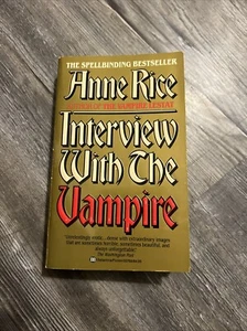 Anne Rice The Vampire Lestat Vintage 1986 First Paperback Gothic Horror Book - Picture 1 of 6