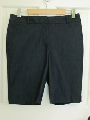 NWT Talbots Blue Dressy Shorts Womens Size 6 Waist 31 Stretch 71-25718 - Image 1 of 4