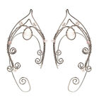  Kupfer Elfen Perlenohrringe Baumeln Statement-Ohrringe Für Frauen