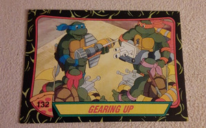 Topps 1989 Teenage Mutant Ninja Turtles Series 2 Trading Card #132