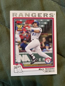 2004 Topps - #527 Mark Teixeira - Texas Rangers - Bild 1 von 2