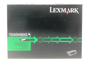 Lexmark T650H80G Original Black Toner Lexmark T650/T652/T654/T656 25K [A Box] - Picture 1 of 1