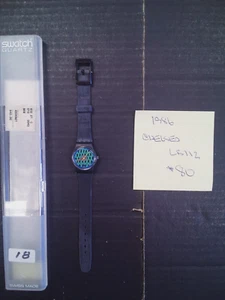 Swatch Originals Brand New Chelsea LB112 NOS 1986 needs battery - Picture 1 of 2