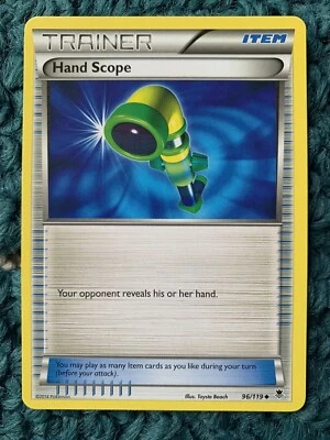 HAND SCOPE 96/119 Phantom Forces Set - Pokémon TRAINER Card - NM - Image 1 of 4