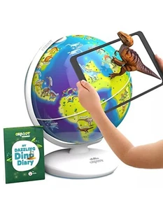 Orboot Dinos AR Globe by PlayShifu (App Based) - World of Dinosaurs AR - Picture 1 of 7