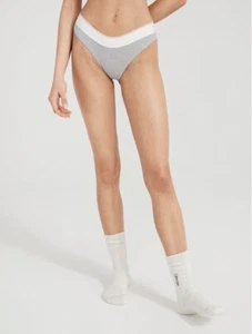 NWT Calvin Klein Women's (LARGE) Underwear 40113WA 060 Cotton Brief, Gray - Picture 1 of 1