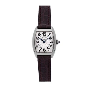 Franck Muller Cintree Curvex Quartz White Gold Ladies Strap Watch 2251 QZ 2251QZ - Picture 1 of 4
