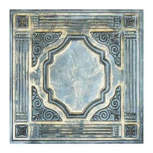 Reclaimed ceiling tiles, Interior decorative panel, PL65 Bluish gold 10pcs - Picture 1 of 19