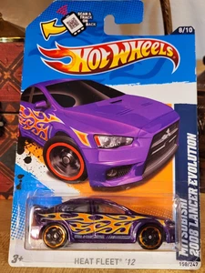 Sealed Hot Wheels - 2008 Mitsubishi Lancer Evolution (8/10) - Purple - Picture 1 of 4