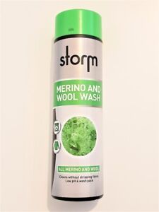 STORM MERINO AND WOOL WASH - LOW pH FORMULA 300ml BOTTLE