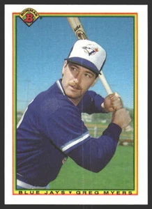 Greg Myers #520 1990 Bowman Toronto Blue Jays - Picture 1 of 2