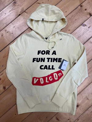 VOLCOM WOMAN VOL STONE Hoodie fdy yellow gelb NEW Neuware PORTOFREI! - Bild 1 von 2