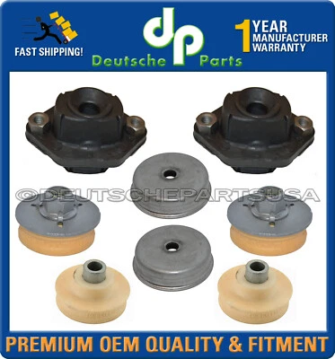 Juego de 8 soportes de montaje de amortiguador trasero superior inferior OEM BMW E90 E92 E82 E87 Foto 1 de 4