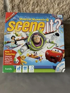 Disney Scene It Magical Moments Deluxe Edition DVD Trivia Board Game Complete - Picture 1 of 3