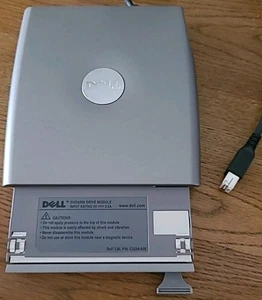Dell DVD/CD R/RW External Disk Drive - PD01S - D Port Connector GWC Free Postage - Picture 1 of 1