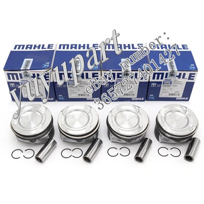 Juego de 4 anillos de pistón MAHLE para Mercedes-Benz M274 1.6T SLC180 C180 2740301217 Foto 1 de 4