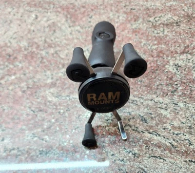 RAM Mounts X-Grip Motorcycle Phone Holder iPhone Samsung Sportbike No Stem Base - Image 1 of 4
