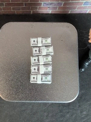 1/12 Scale Custom Made Stacks of US Currency(5K) for 6" Action Figures  - Image 1 of 4