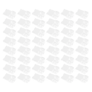 100pcs Prises Poussière Téléphone : Couvre Port de Charge Transparent Compatible avec Apple - Photo 1 sur 12