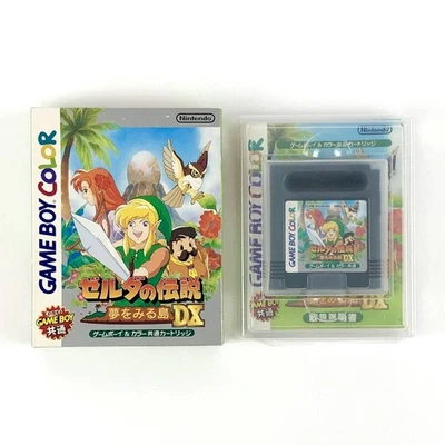 Nintendo Zelda Link’s Awakening Game Boy Color CIB Flyers Box Manual Tested - Image 1 of 4