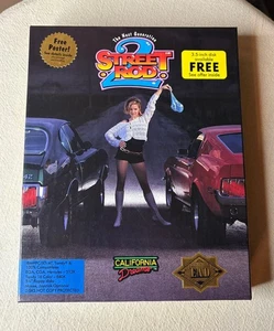 VINTAGE RARE Street Rod 2 IBM PC Tandy Game ‘89 Logical Design w Box & Manual NC - Picture 1 of 5
