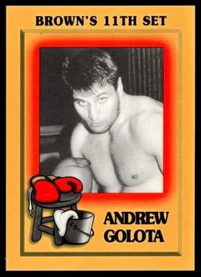 1997 Browns Boxing Andrew Golota #32 - Image 1 of 2