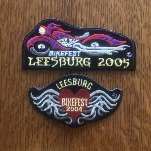 Leesburg Bikefest Motorrad Rallye Souvenir Patch 2004-05 - Bild 1 von 4