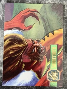 Flair Marvel Annual Power Blast 1995 #9 de 24 dientes de sable - Imagen 1 de 2