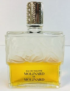 MOLINARD DE MOLINARD EAU DE TOILETTE Splash 4 1/6 Fl Oz /125 ml- Approx 45% Full - Picture 1 of 4