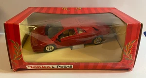 Tonka Polistil 1:18 Lamborghini Diablo Red Die-Cast - Box Damaged - Picture 1 of 6