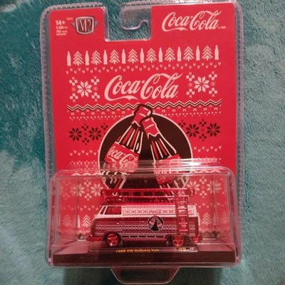 M2 Machines 2025 Christmas CHASE 1960 VW Delivery Van Coca-Cola - Image 1 of 4