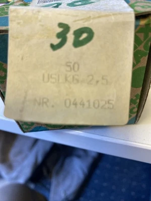 30 x pince de conducteur de protection à trois étages Phoenix Contact Uslkg... - Photo 1/4