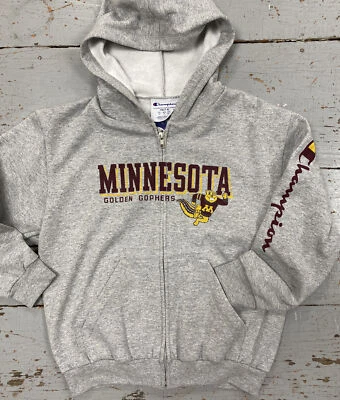 Chaqueta con Capucha Juvenil Minnesota Golden Gophers Mediana Campeón Licencia Nueva con Etiquetas Foto 1 de 4