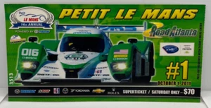 Petit Le Mans Ticket October 1, 2011 Road Atlanta Superticket Stub w Corner Ding - Picture 1 of 3
