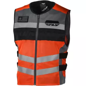Fly Racing Men's Fastpass Motorcycle Street Hi-Viz Vest- Pick Size - Picture 1 of 7