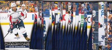 2018 Upper Deck STANLEY CUP CHAMPIONS Capitals Exclusives Set 1845/2018 Blue SP