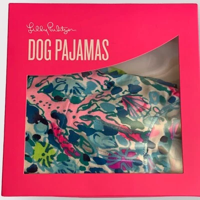 Lilly Pulitzer Dog Pajama Shirt DIVE BAR XXS/XS Barely Used - Image 1 of 4