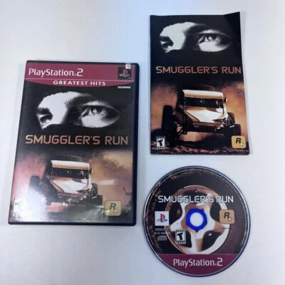 Smuggler's Run (Sony PlayStation 2 PS2) CIB Complete w/ Manual Tested Video Game - Image 1 of 4
