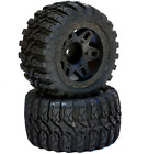 Powerhobby Defender 2.8 Belted Stadium Truck Tires 0 Offset FOR Traxxas Front...