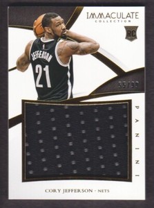 2014-15 Immaculate Collection Rookie Jersey #RJ-CO Cory Jefferson 55/99